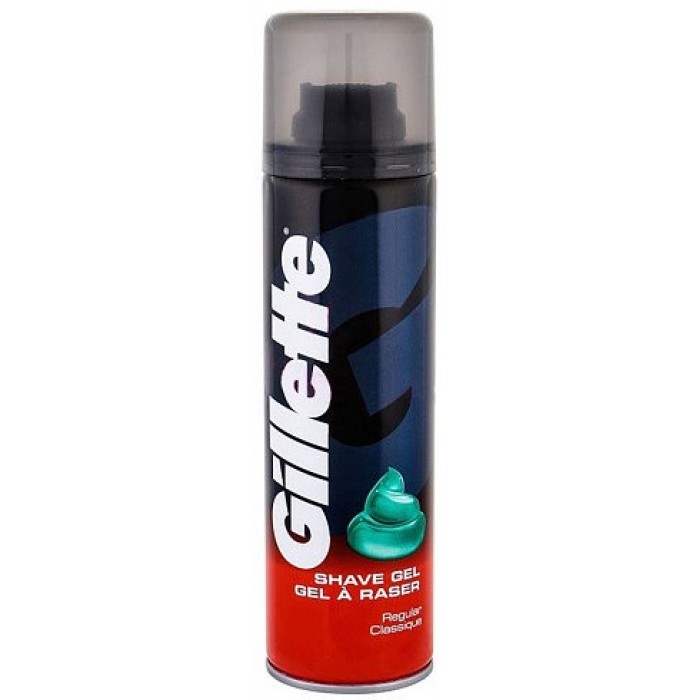 Гель для бритья Gillette Classic Regular Shave Gel For Men, 200 мл - 